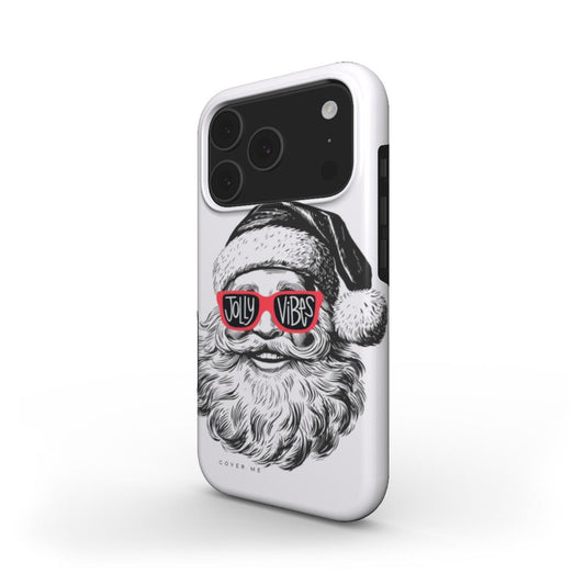 "Jolly Vibes" Santa MagSafe Tough Phone Case!