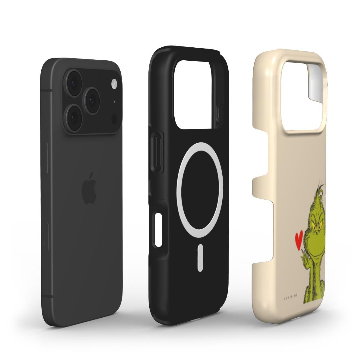 The Iconic Grinch Face MagSafe Tough Phone Case