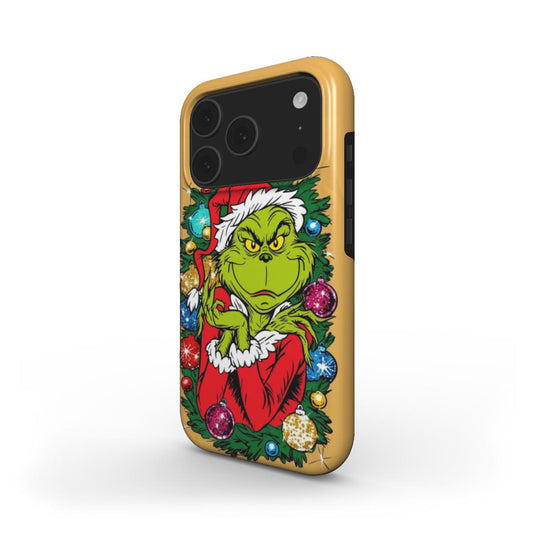 "I Like Christmas, It's People I Hate" Grinch MagSafe Tough Phone Case