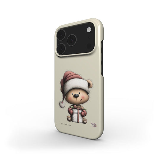 Cozy Christmas: Festive Bear Snap Phone Case