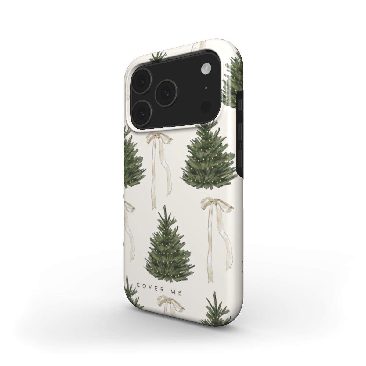 Classic Holiday Trees & Ribbons MagSafe Tough Phone Case