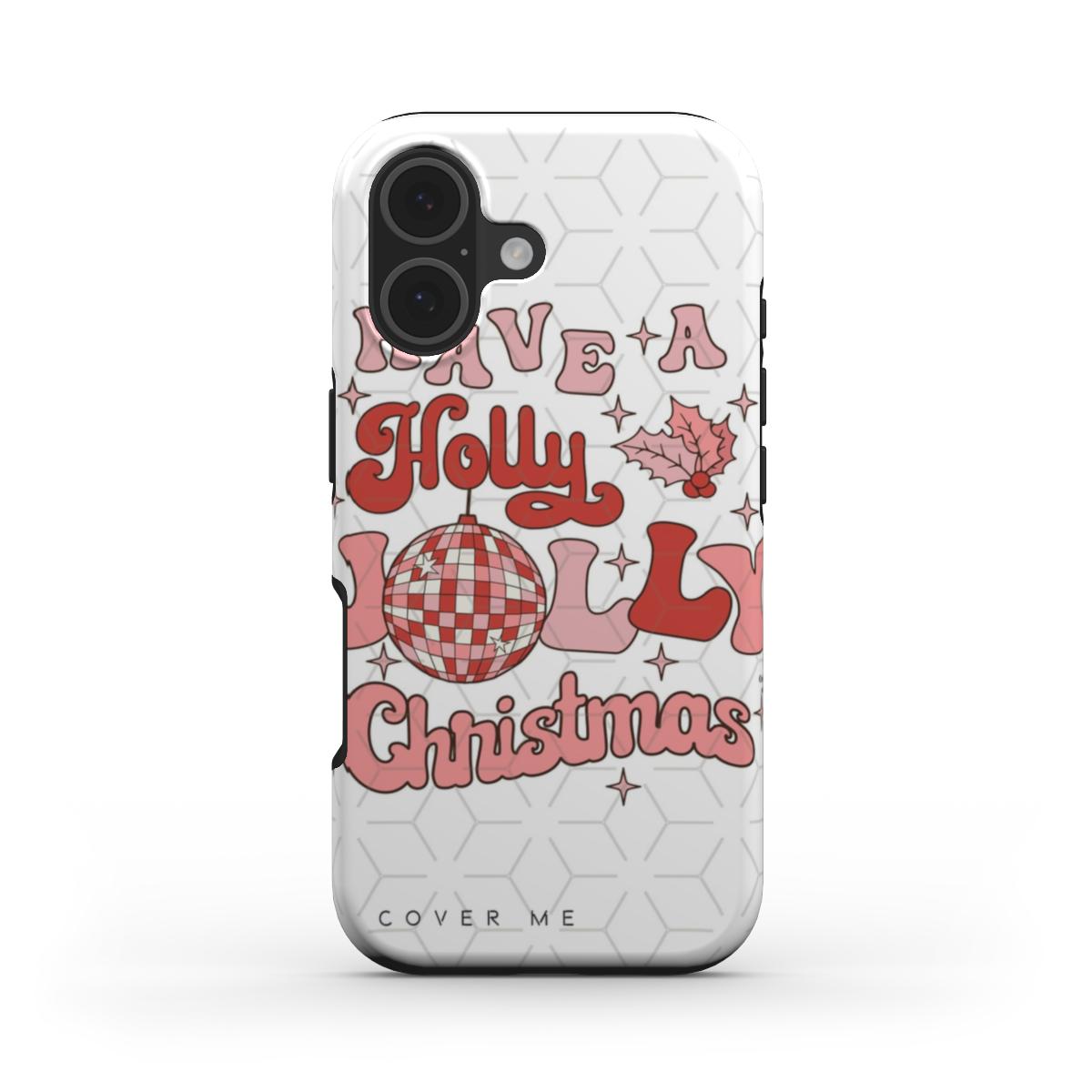 Holly Jolly Christmas Retro MagSafe Tough  Phone Case