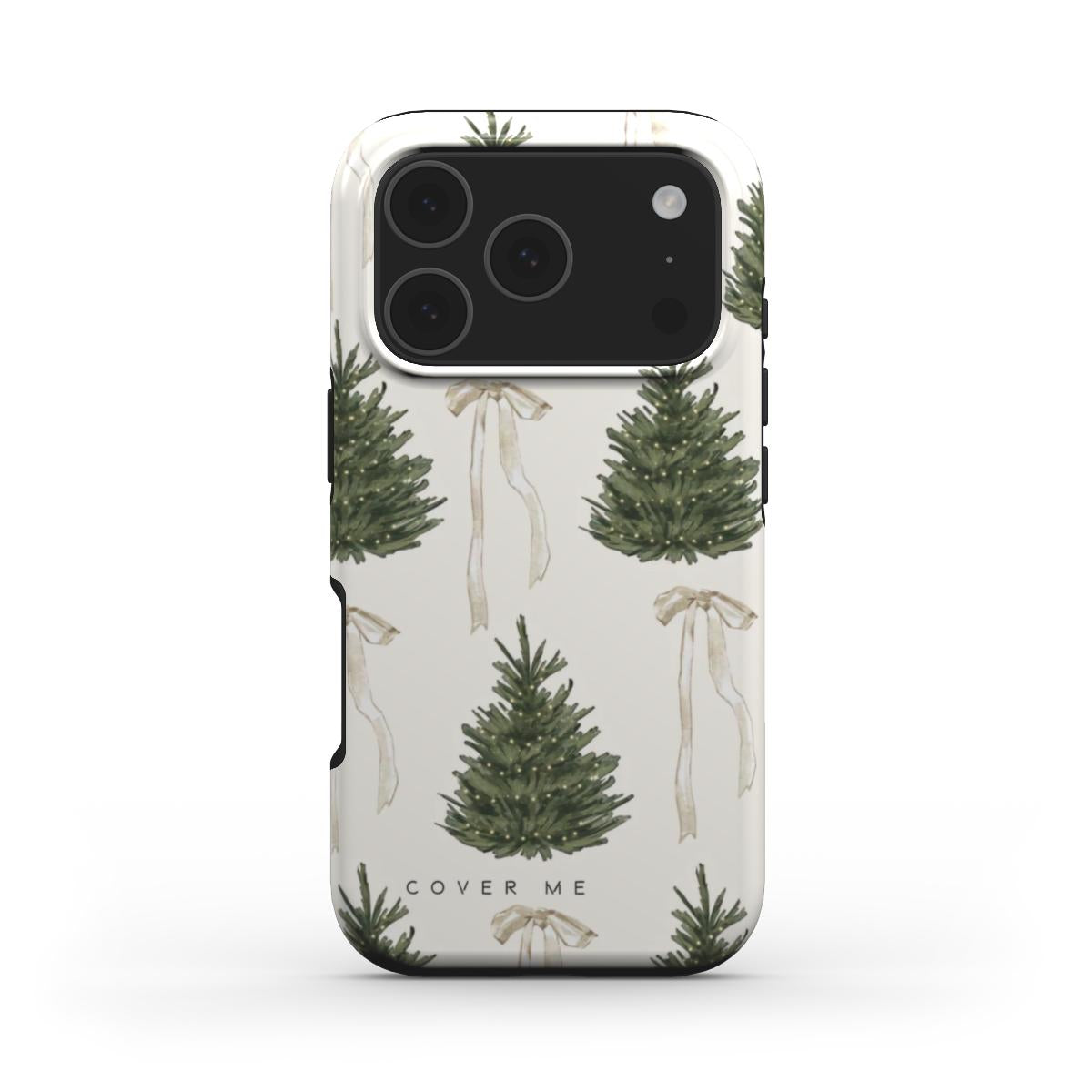Classic Holiday Trees & Ribbons MagSafe Tough Phone Case