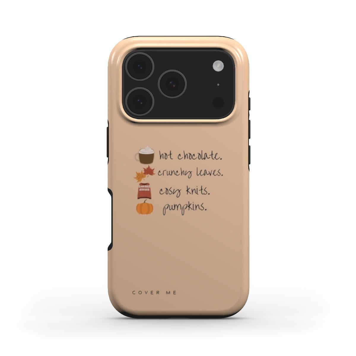 Cozy Fall Favorites Checklist MagSafe Tough Phone Case