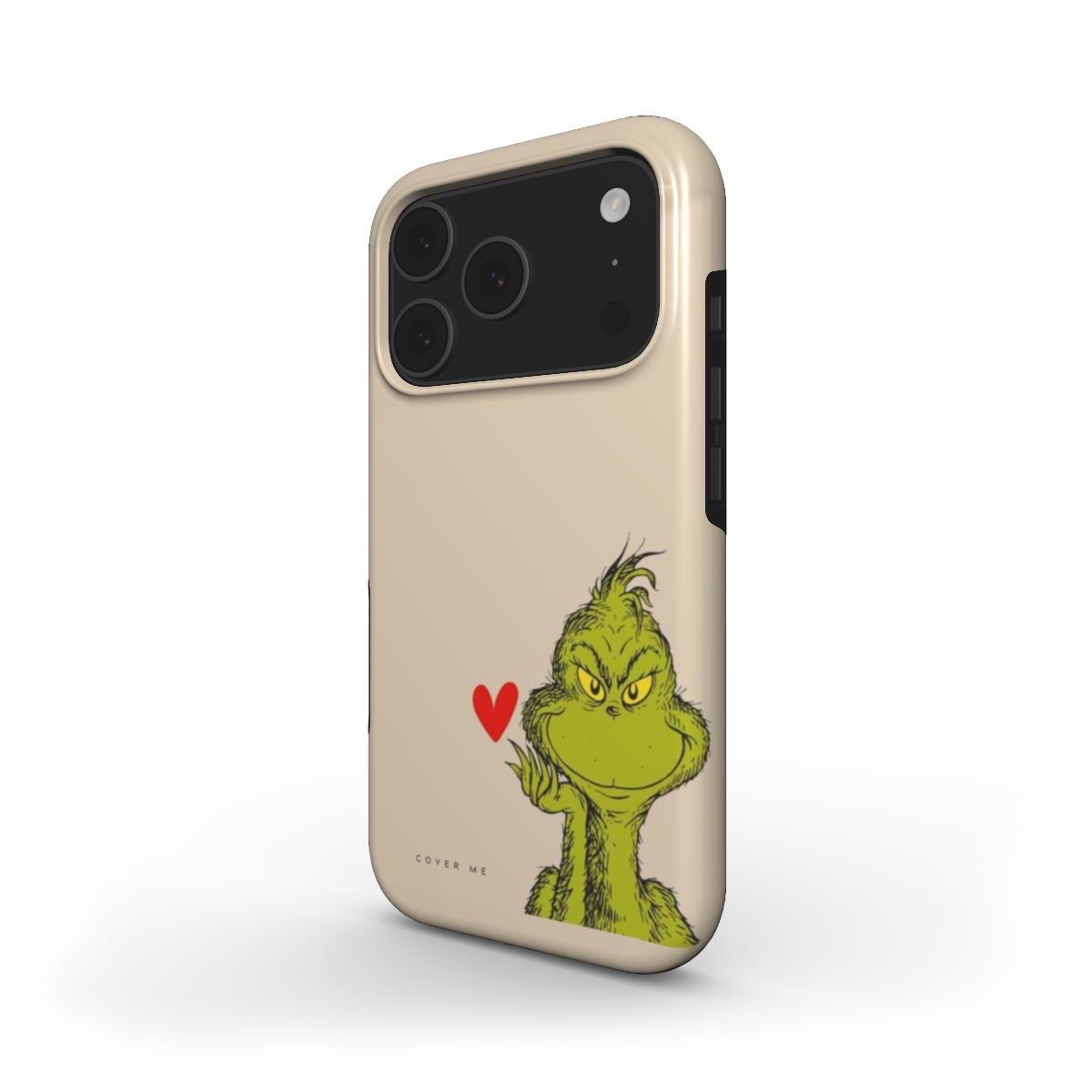 The Iconic Grinch Face MagSafe Tough Phone Case