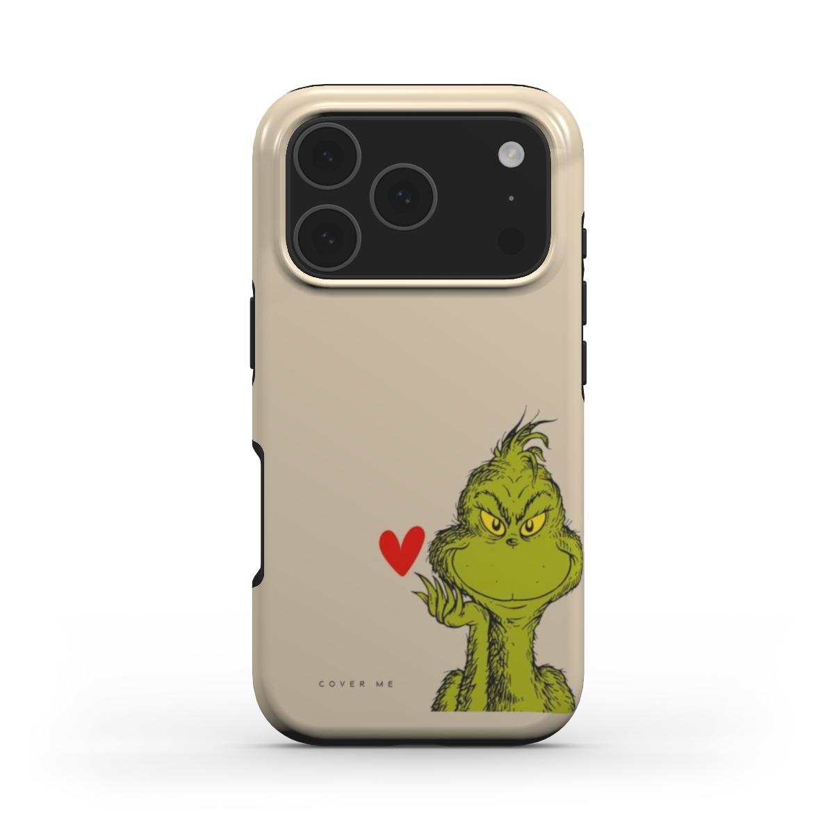 The Iconic Grinch Face MagSafe Tough Phone Case