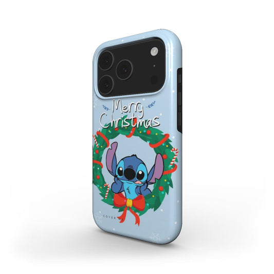 Stitch Holiday Wreath MagSafe Tough  Phone Case