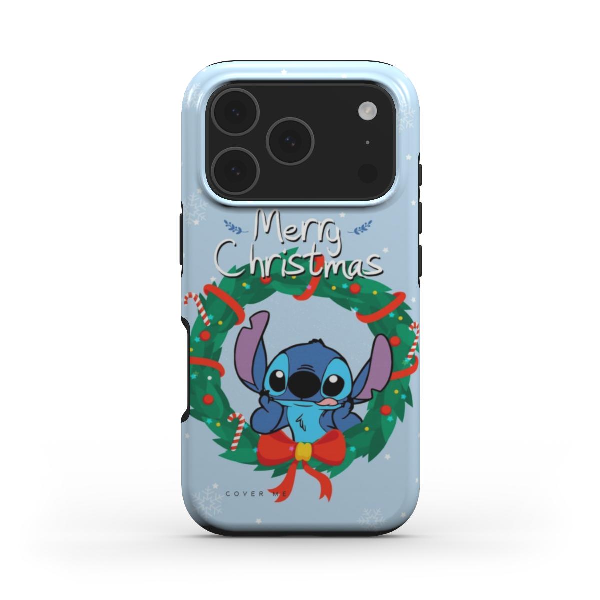 Stitch Holiday Wreath MagSafe Tough  Phone Case