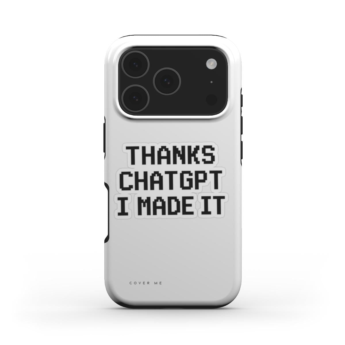 The AI Co-Pilot" MagSafe Tough Phone Case: Thanks ChatGPT I Made It!