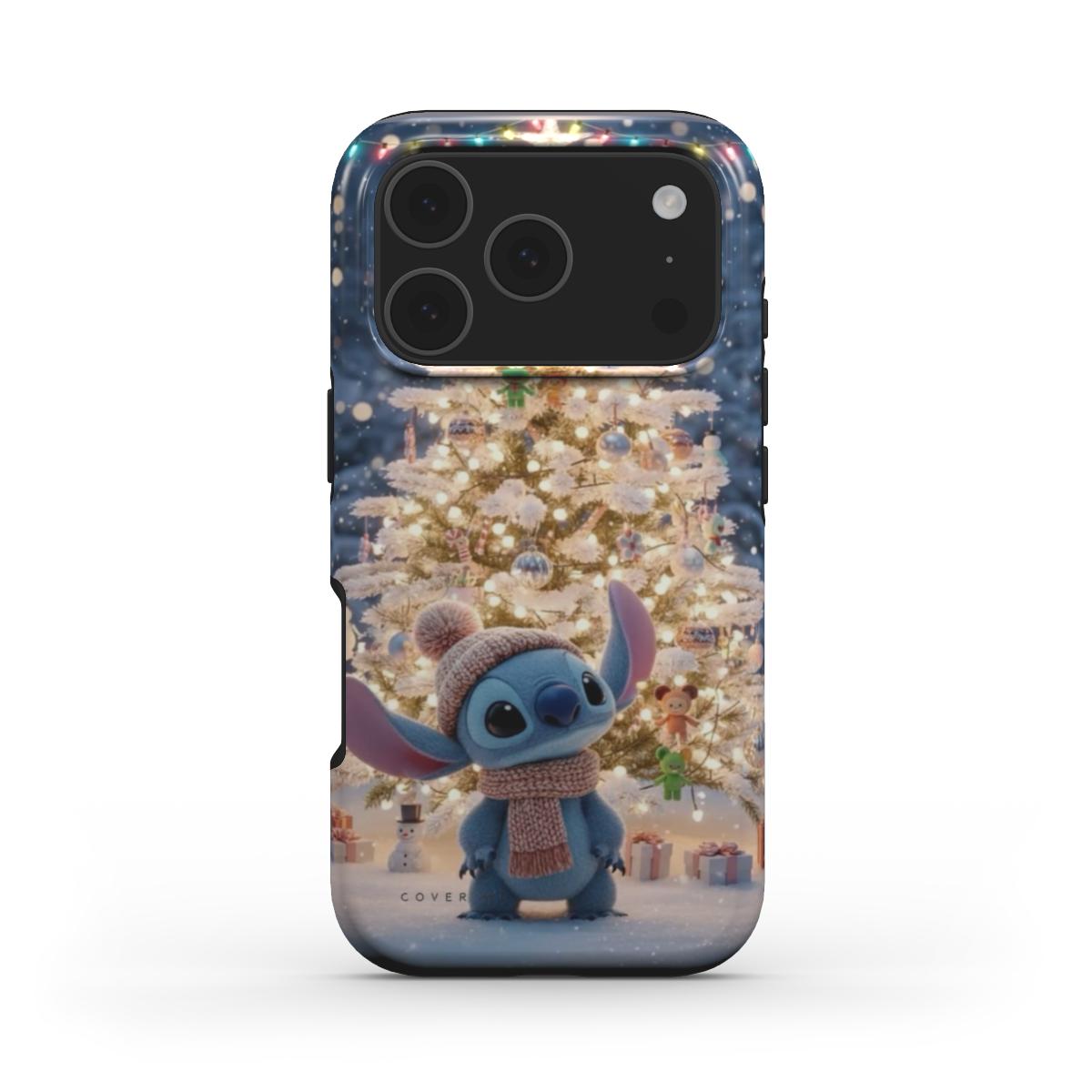 Disney Stitch Holiday Cheer MagSafe Tough Phone Case
