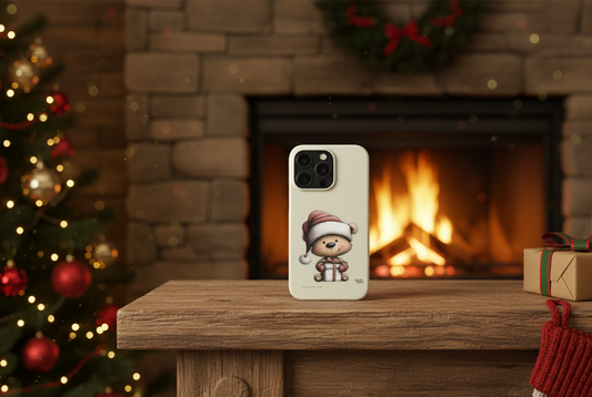 Cozy Christmas: Festive Bear  Snap Phone Case