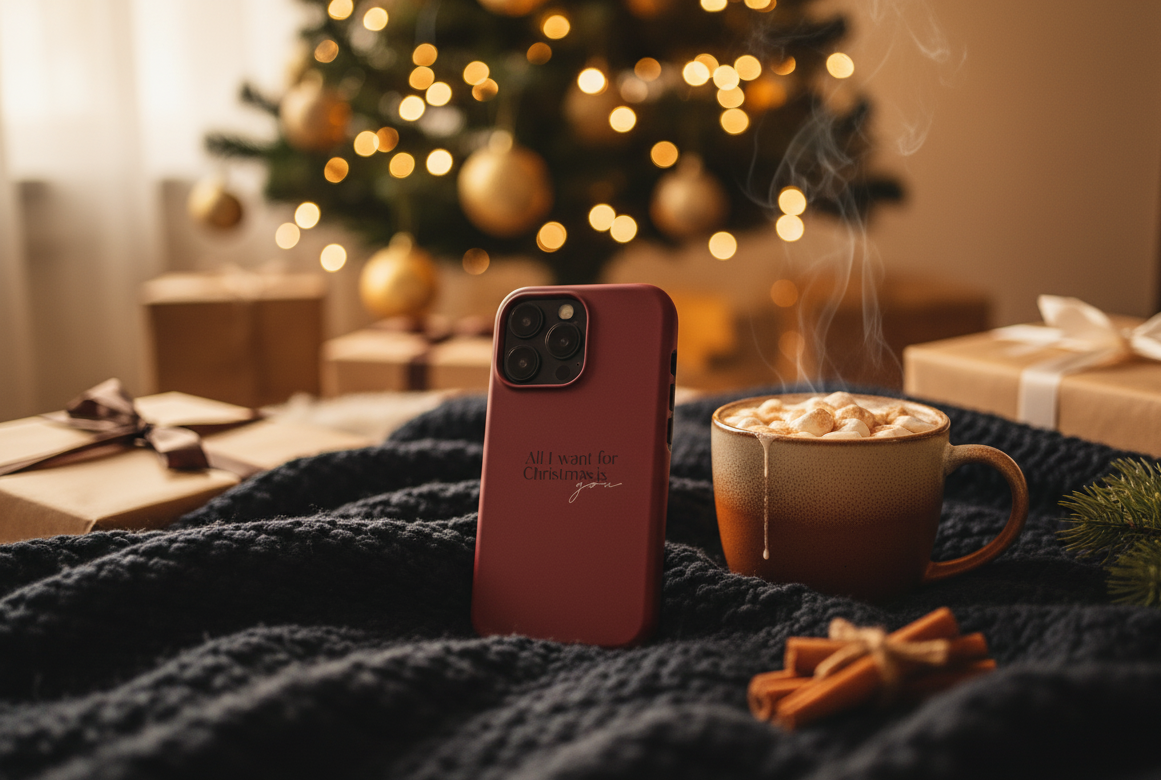 "All I want for Christmas is you" MagSafe Tough Phone Case