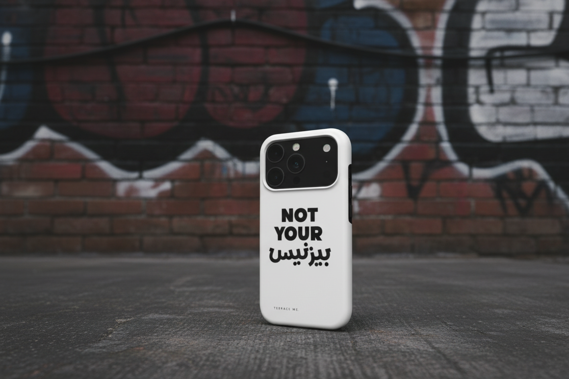 NOT YOUR BUSINESS" MagSafe Tough Phone Case