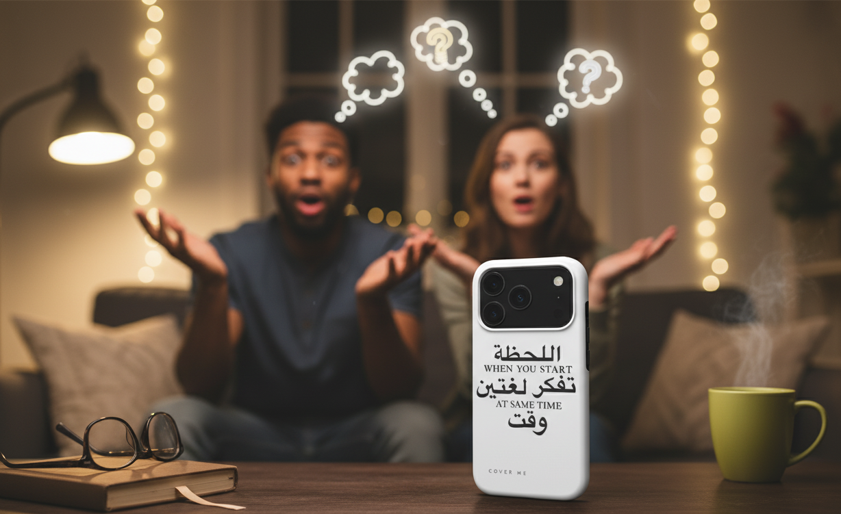 "THE MOMENT WHEN YOU START THINKING TWO LANGUAGES AT THE SAME TIME"MagSafe Tough  Phone Case