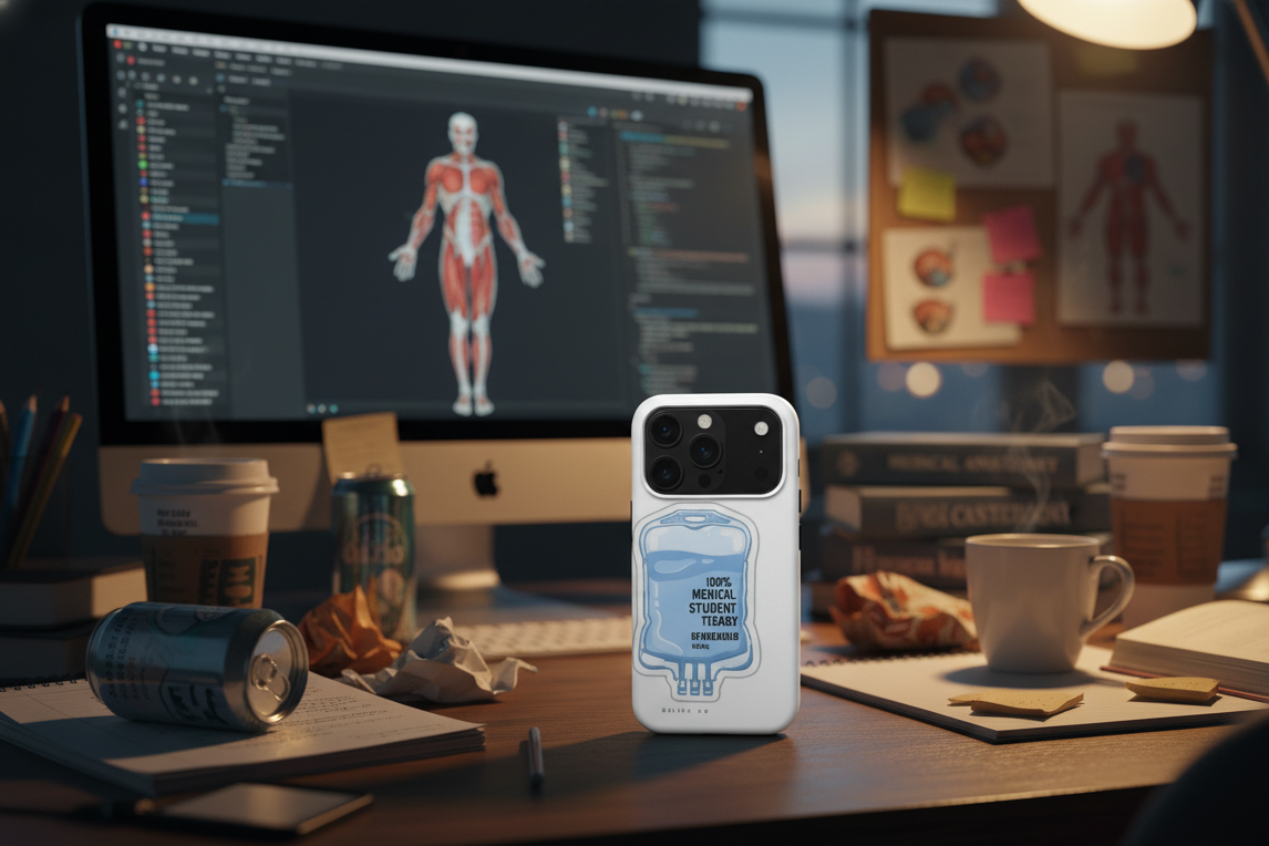 "Medical Student Tears" Essential MagSafe Tough Phone Case