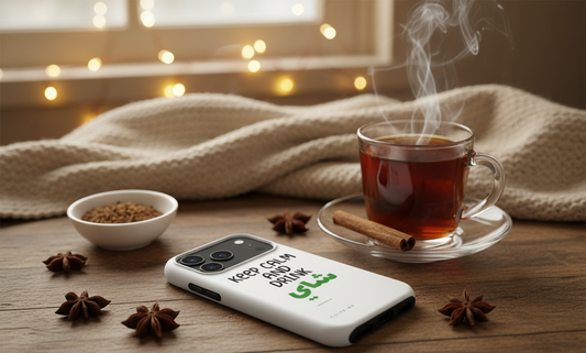 "Keep Calm and Drink Tea" MagSafe Tough Phone Case