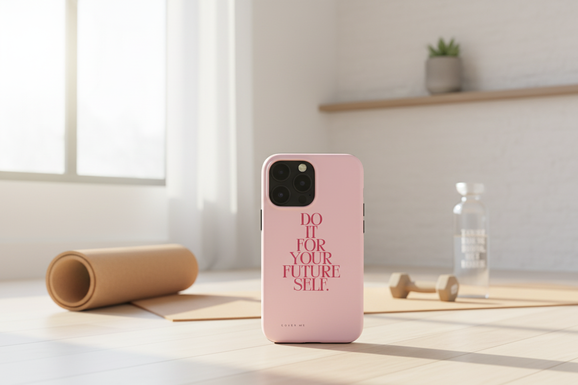 Future Self Focus" Motivational MagSafe Tough Phone Case