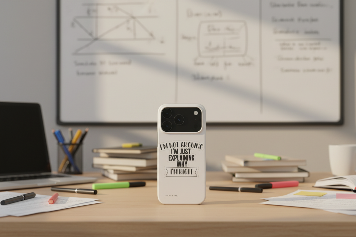 "I'm Right" Ultra-Thin Snap Phone Case