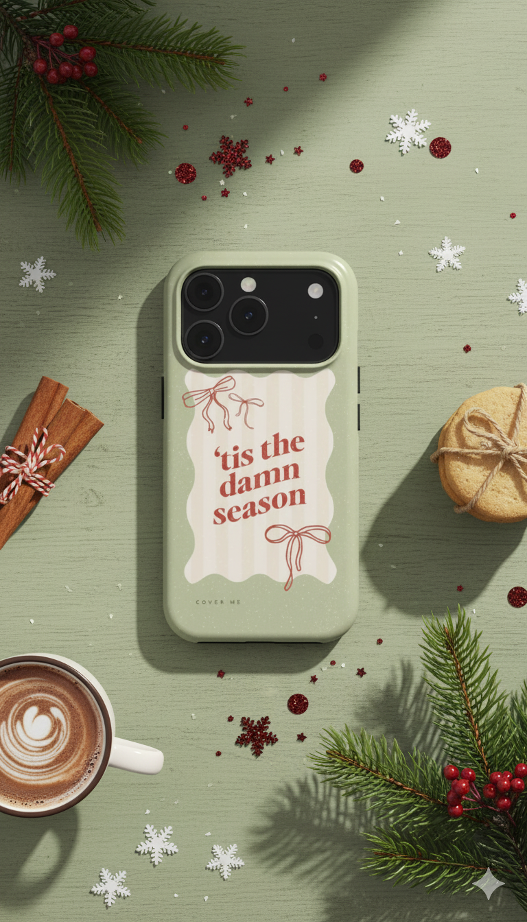 "Tis the Damn Season" MagSafe Tough Phone Case.