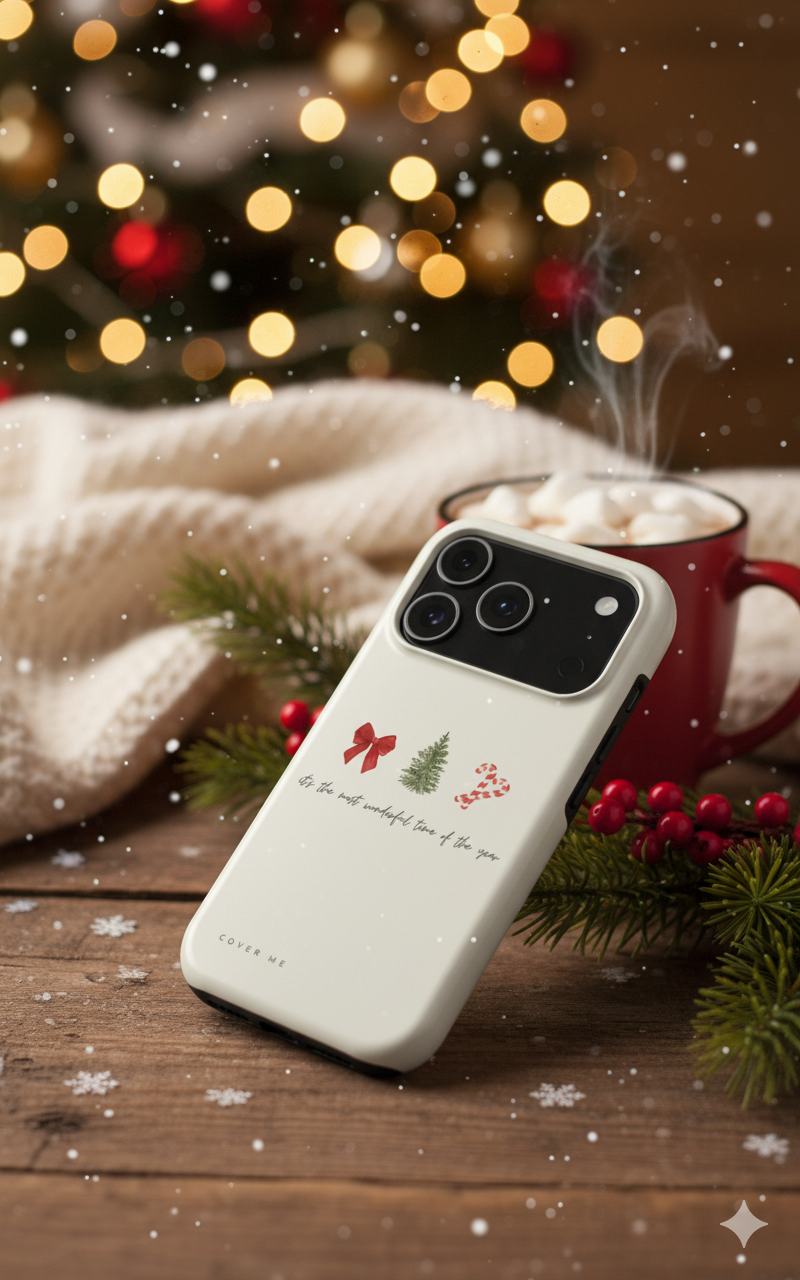 "It's the most wonderful time of the year" MagSafe Tough phone case.